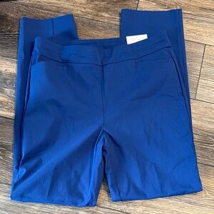 Chico's Vibrant Blue Trousers size 10 R NEW
